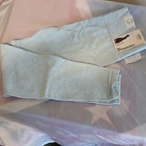 No Boundaries Sky Blue Ribbed Leggings